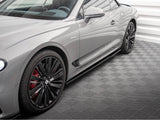 Side Skirts Diffusers compatible with Bentley Continental Convertible GT Mk3