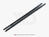 Side Skirts Diffusers compatible with Bentley Continental Convertible GT Mk3
