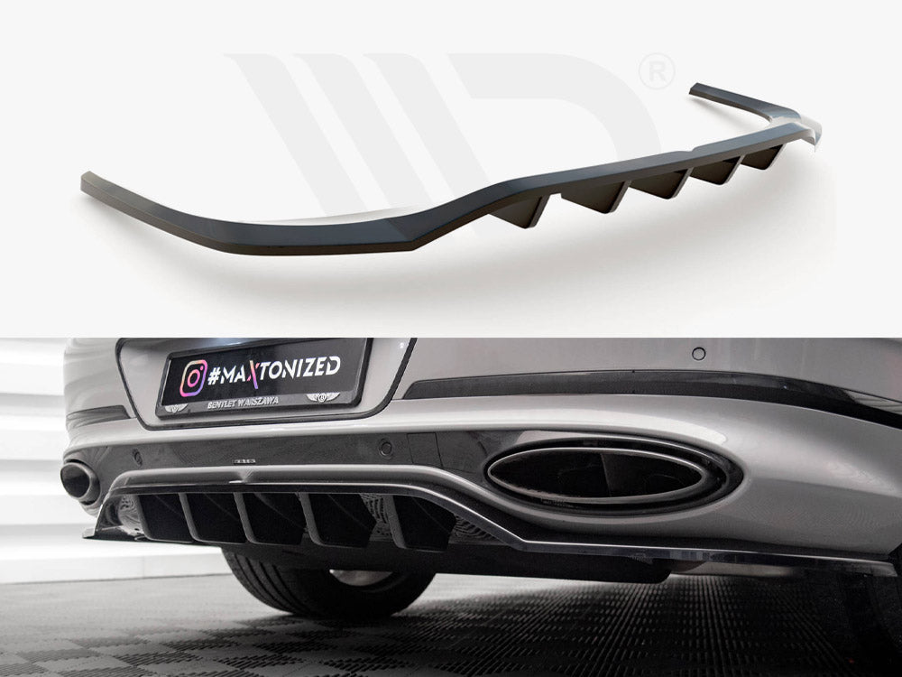 MAXTON DESIGN Central Rear Splitter (Vertical Bars) Bentley Continental GT Mk3