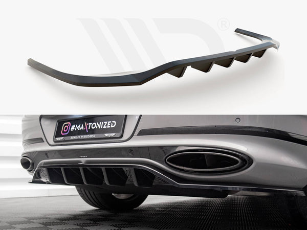 MAXTON DESIGN Central Rear Splitter (Vertical Bars) Bentley Continental GT Mk3