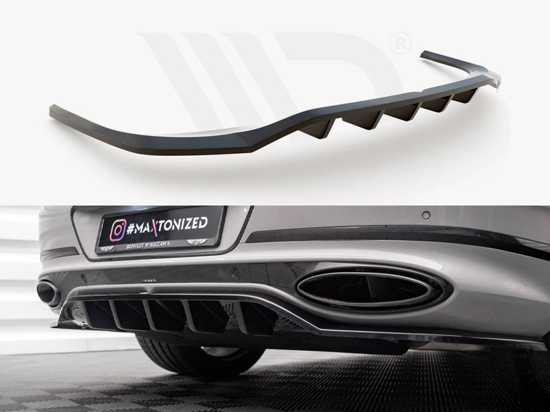 MAXTON DESIGN Central Rear Splitter (Vertical Bars) Bentley Continental GT Mk3