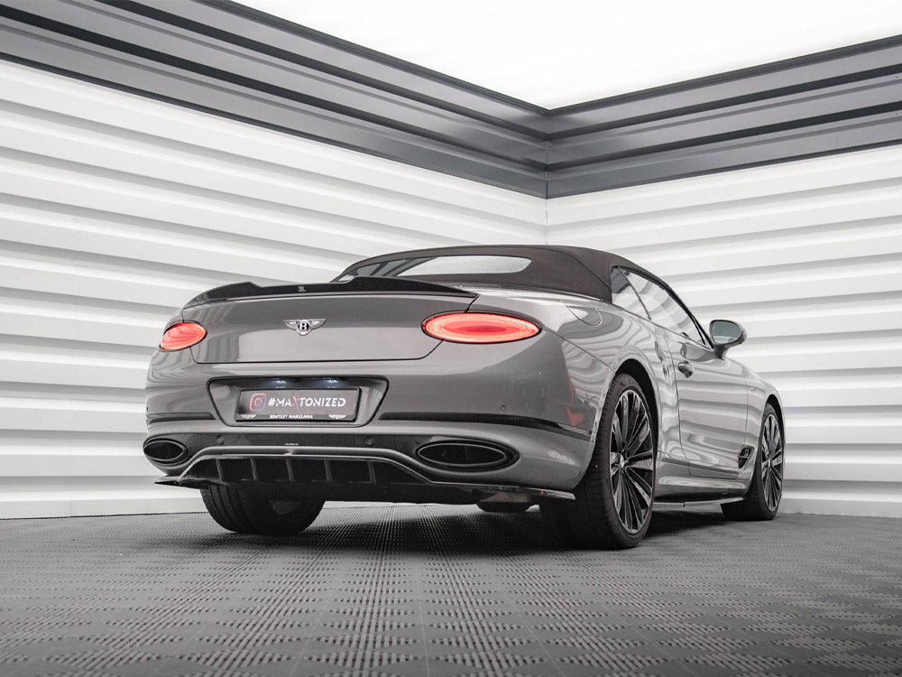 MAXTON DESIGN Central Rear Splitter (Vertical Bars) Bentley Continental GT Mk3