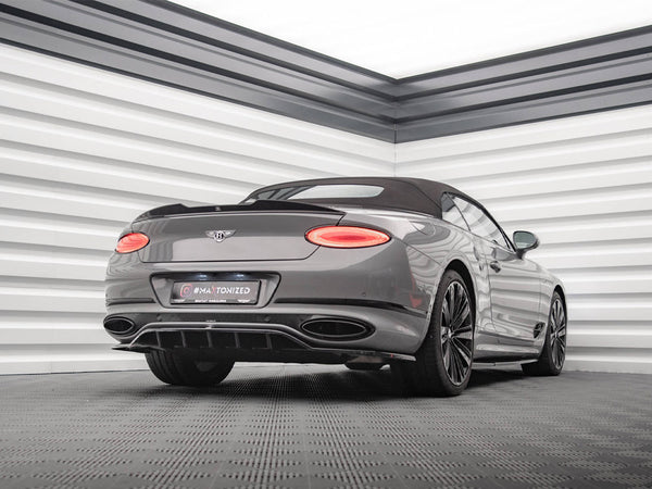 MAXTON DESIGN Central Rear Splitter (Vertical Bars) Bentley Continental GT Mk3