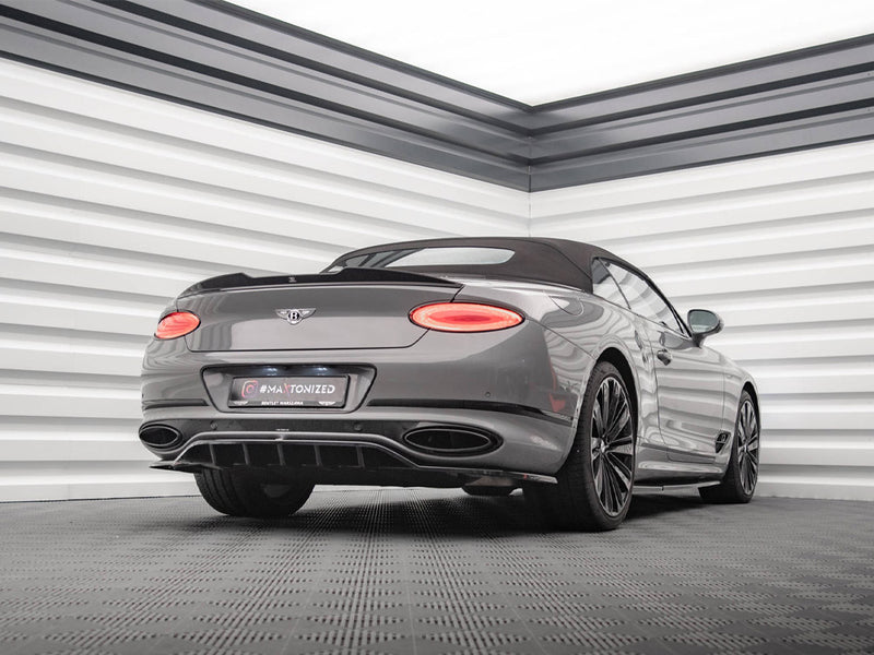 MAXTON DESIGN Central Rear Splitter (Vertical Bars) Bentley Continental GT Mk3