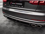 Central Rear Splitter compatible with Audi S8 D5