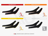 Rear Side Splitters V.1 Mercedes AMG A 45 S Aero Pack W177