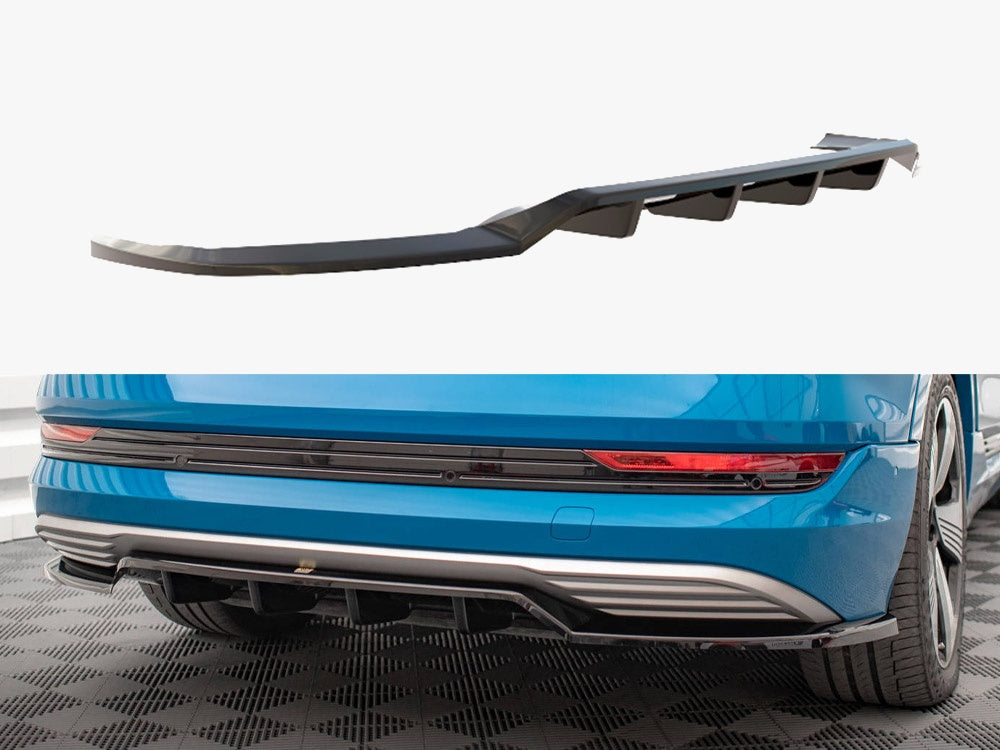 Rear Splitter (Vertical Bars) compatible with Audi e-tron