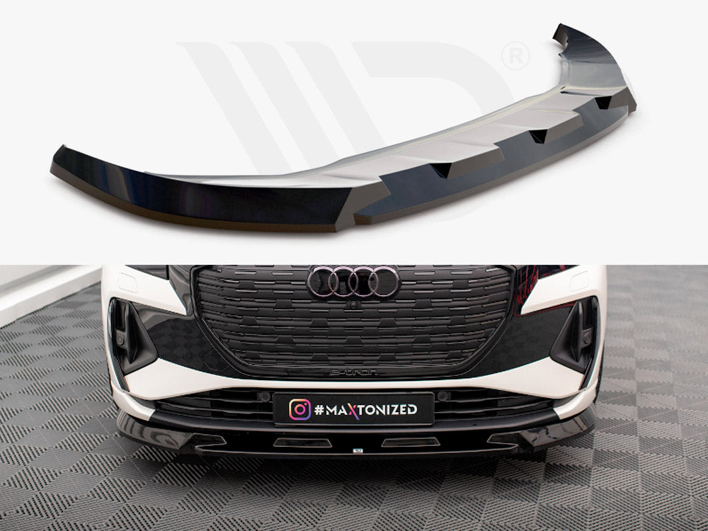 Front Splitter V.1 Audi Q4 e-Tron Sportback Mk1