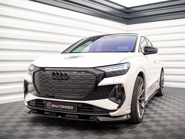 Front Splitter V.1 Audi Q4 e-Tron Sportback Mk1
