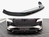Front Splitter V.2 compatible with Audi Q4 e-tron Sportback Mk1