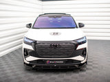 Front Splitter V.2 Audi Q4 e-Tron Sportback Mk1
