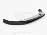 Front Splitter V.2 compatible with Audi Q4 e-tron Sportback Mk1