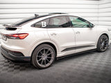 Side Skirts Diffusers compatible with Audi Q4 e-tron Sportback Mk1