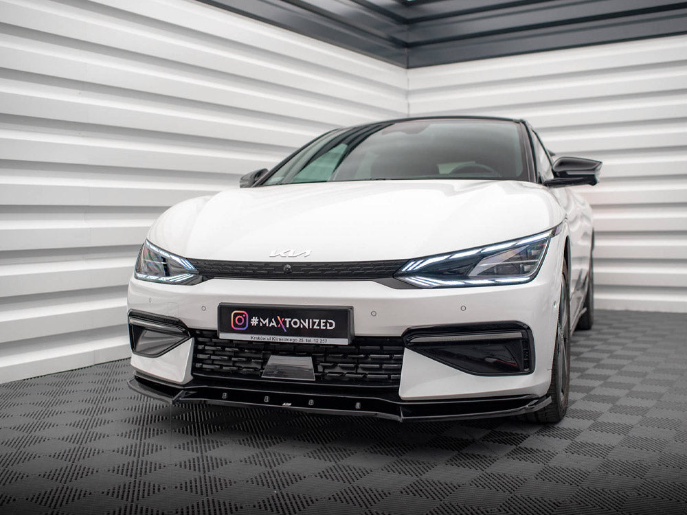 Front Splitter V.2 compatible with Kia EV6 GT-Line Mk1