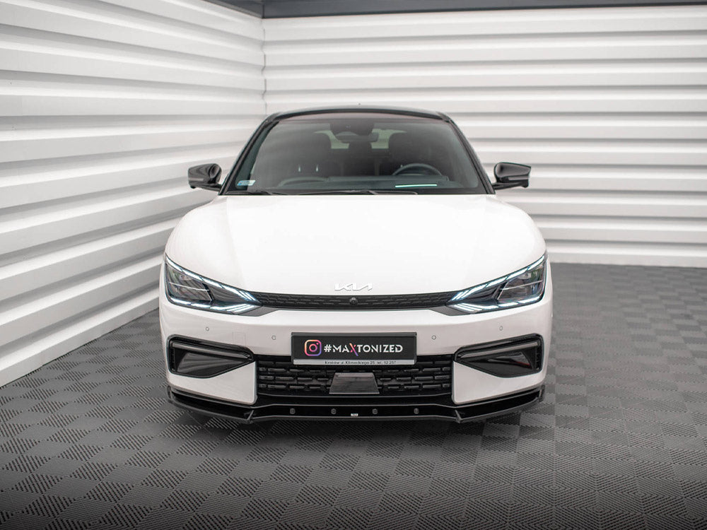 Front Splitter V.2 compatible with Kia EV6 GT-Line Mk1