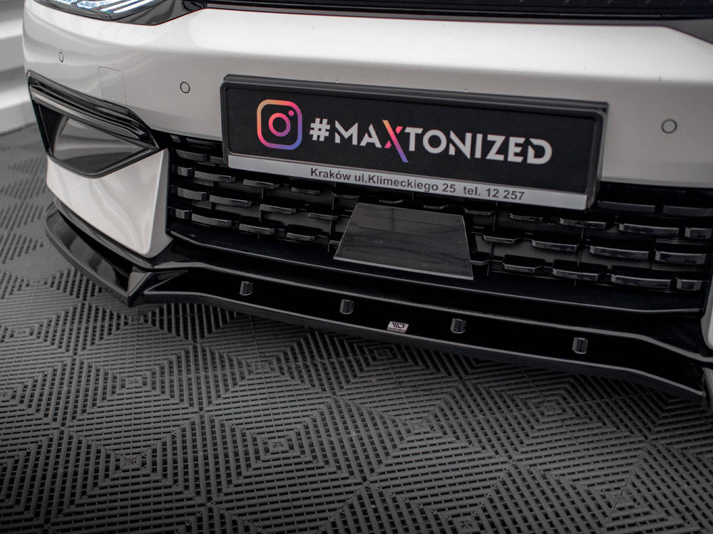 Front Splitter V.2 compatible with Kia EV6 GT-Line Mk1