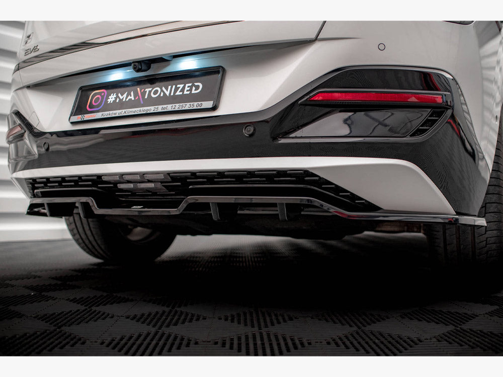 Rear Splitter (Vertical Bars) compatible with Kia EV6 GT-Line Mk1