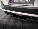 MAXTON DESIGN Central Rear Splitter (Vertical Bars) Kia EV6 GT-Line Mk1