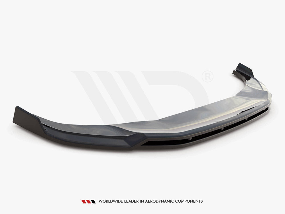 Front Splitter V.4 compatible with Audi Q3 Sportback / SUV S Line F3