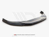 Front Splitter V.4 compatible with Audi Q3 Sportback / SUV S Line F3