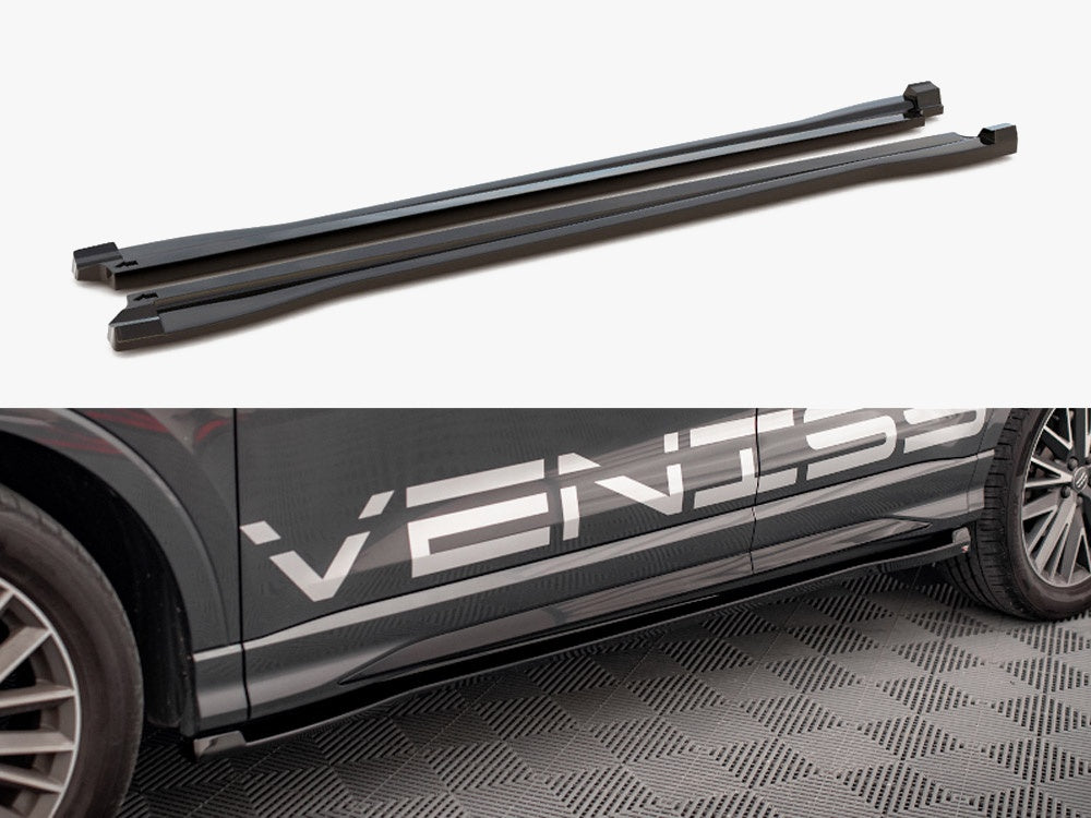 Side Skirts Diffusers V.1 compatible with Audi Q3 S Line / RS Q3 F3