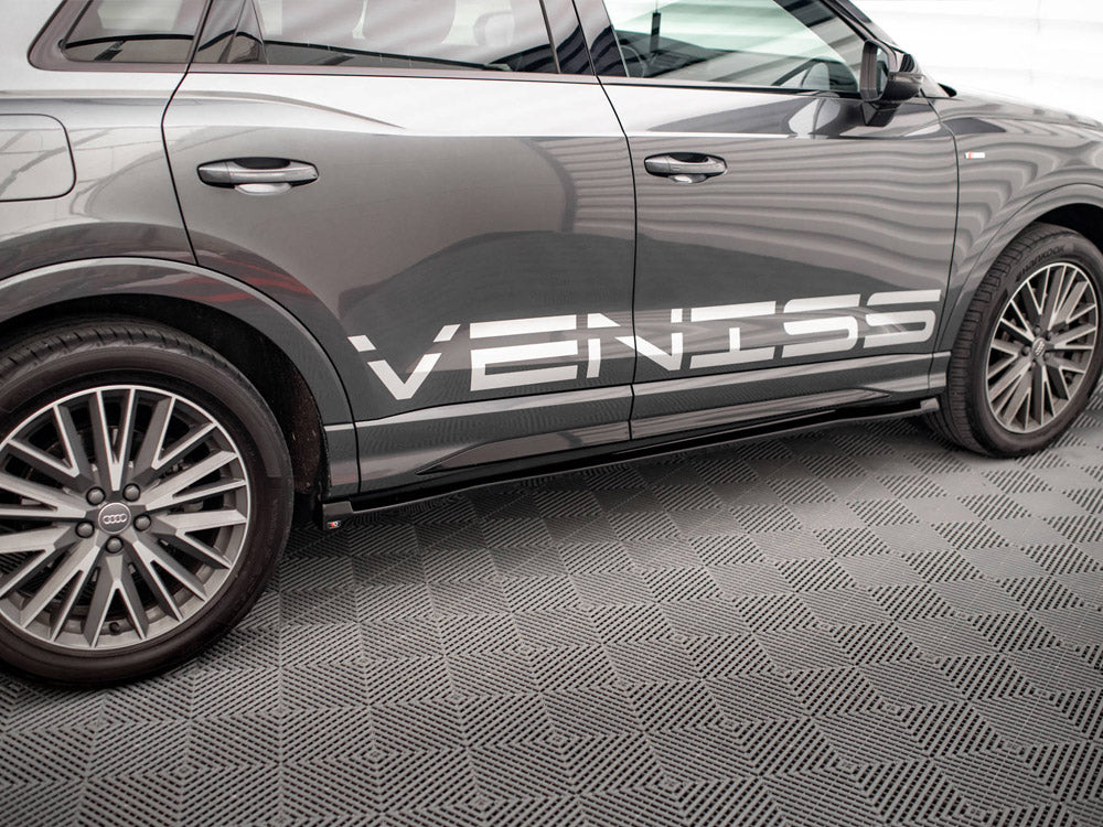 Side Skirts Diffusers V.1 compatible with Audi Q3 S Line / RS Q3 F3