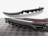 Rear Splitter (Vertical Bars) compatible with Audi Q3 S Line SUV F3