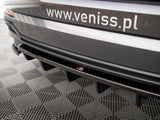 Rear Splitter (Vertical Bars) compatible with Audi Q3 S Line SUV F3