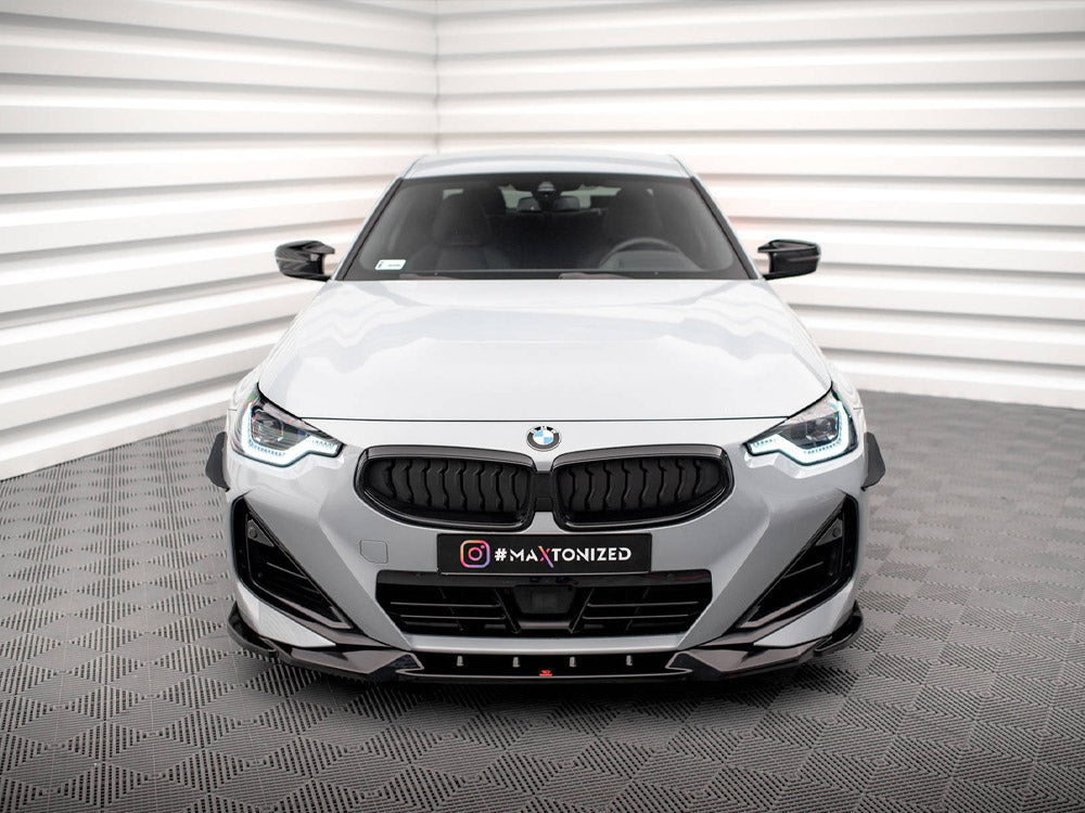 Front Splitter V.2 compatible with BMW 2 Coupe M-Pack / M240i G42
