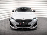Front Splitter V.2 compatible with BMW 2 Coupe M-Pack / M240i G42