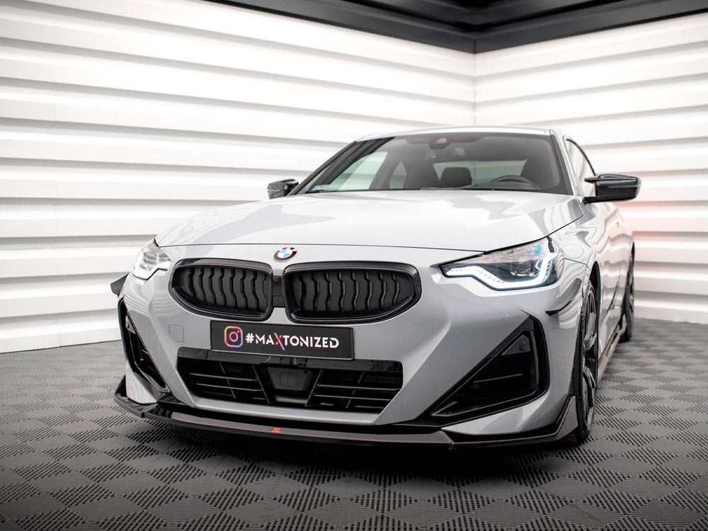 Front Splitter V.3 compatible with BMW 2 Coupe M-Pack / M240i G42