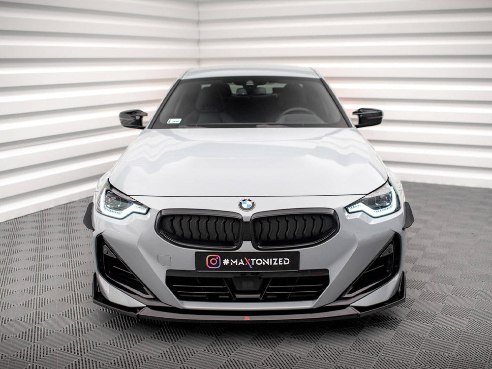 Front Splitter V.3 compatible with BMW 2 Coupe M-Pack / M240i G42
