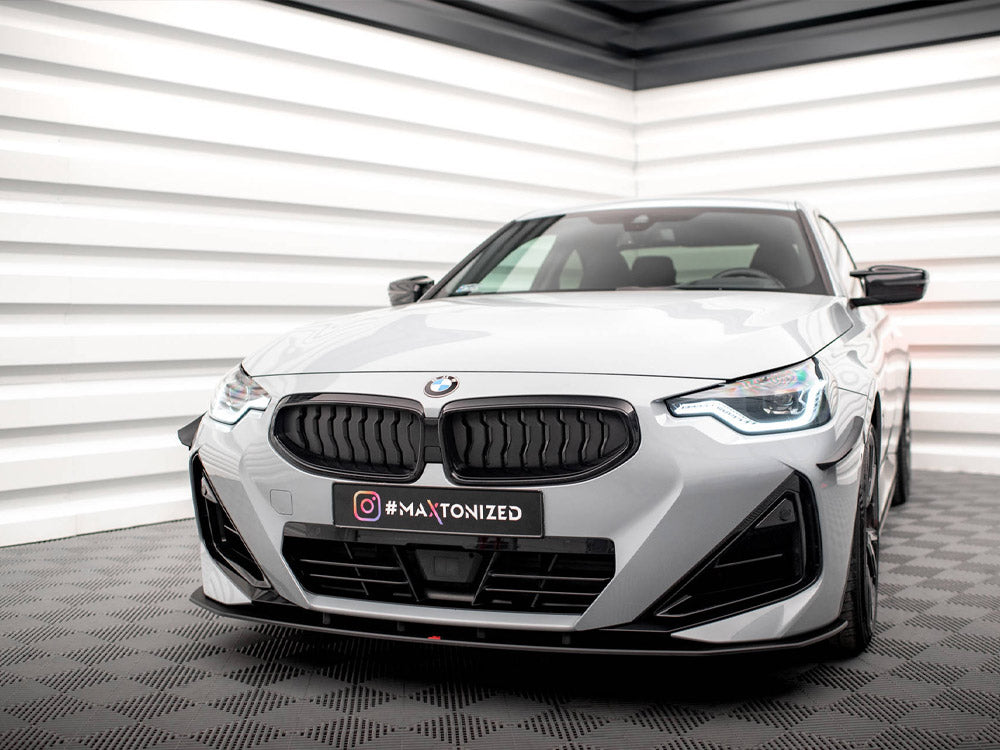 Street PRO Front Splitter compatible with BMW 2 Coupe M-Pack / M240i G42