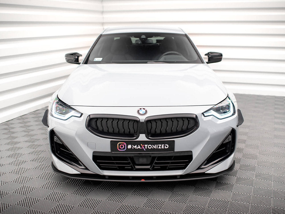 Street PRO Front Splitter compatible with BMW 2 Coupe M-Pack / M240i G42