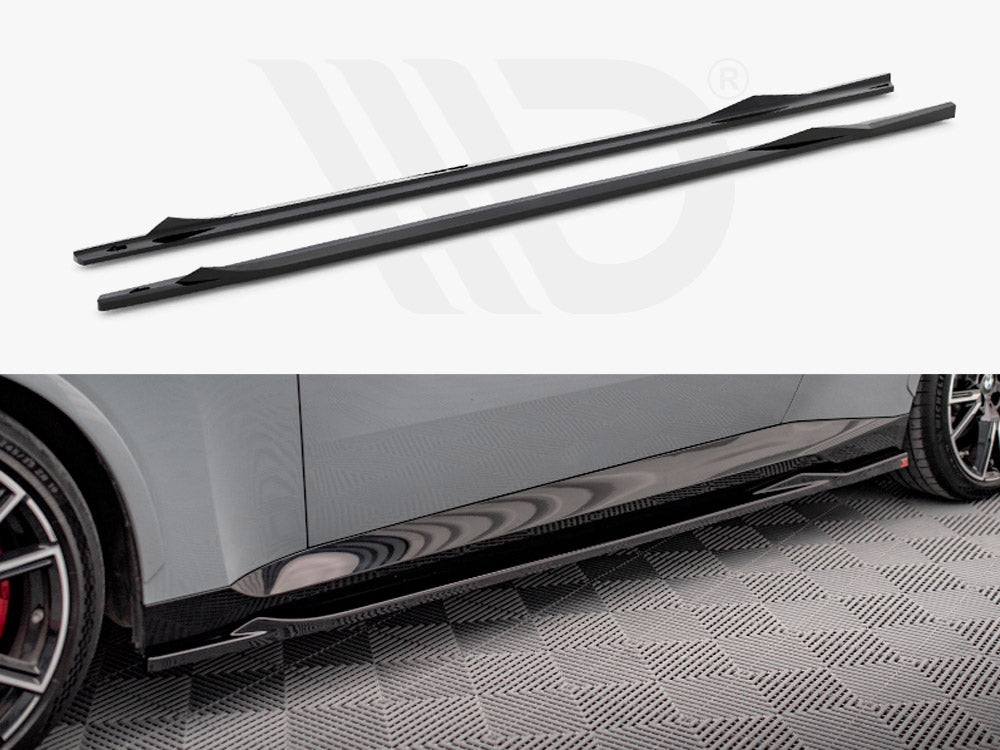 Side Skirts Diffusers V.2 BMW 2 Coupe M-Pack / M240i G42