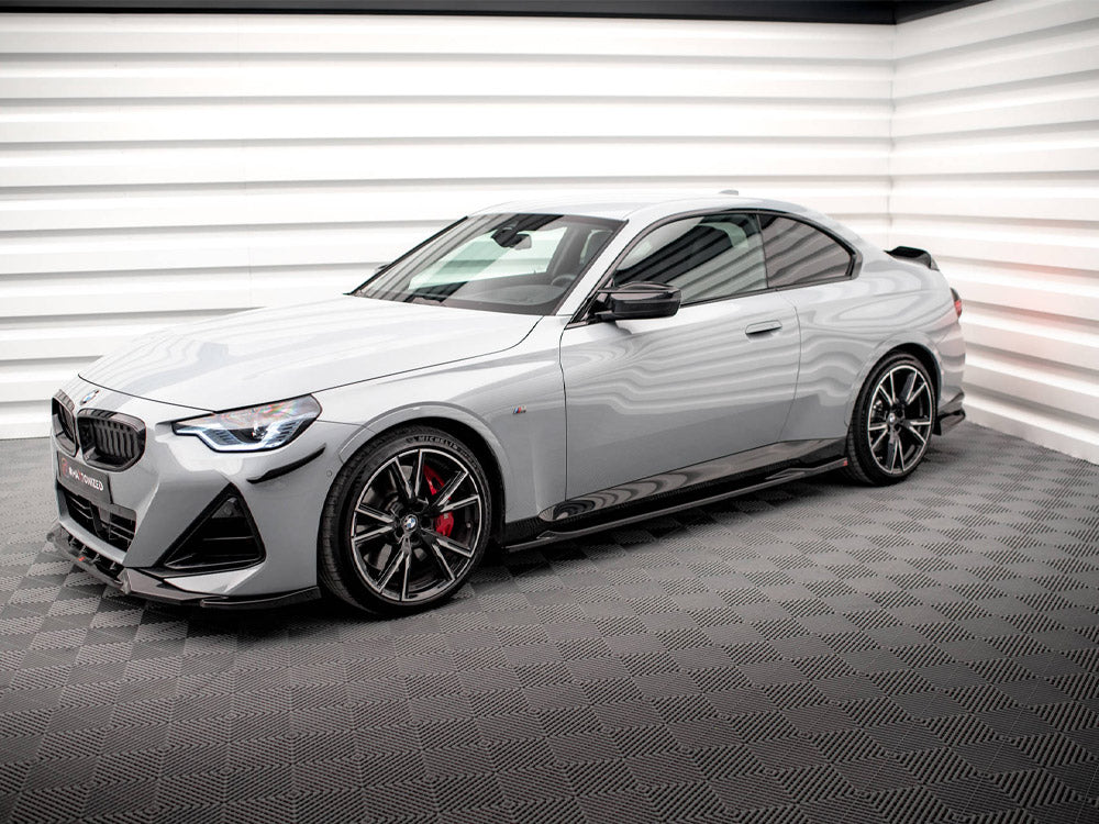 Side Skirts Diffusers V.2 compatible with BMW 2 Coupe M-Pack / M240i G42