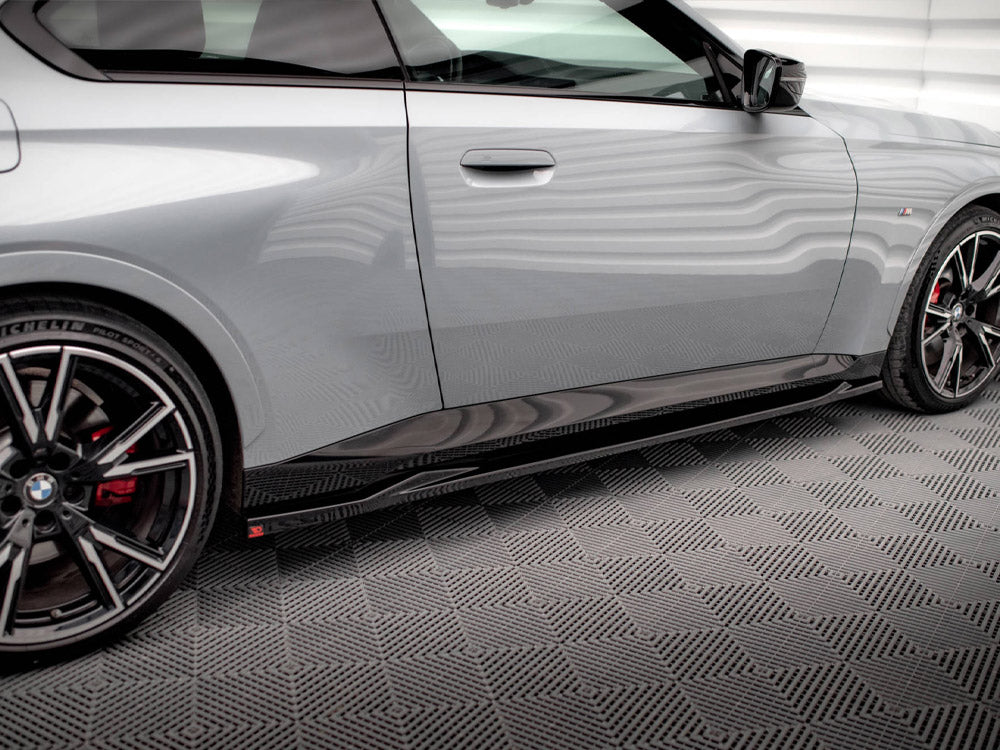 Side Skirts Diffusers V.2 compatible with BMW 2 Coupe M-Pack / M240i G42