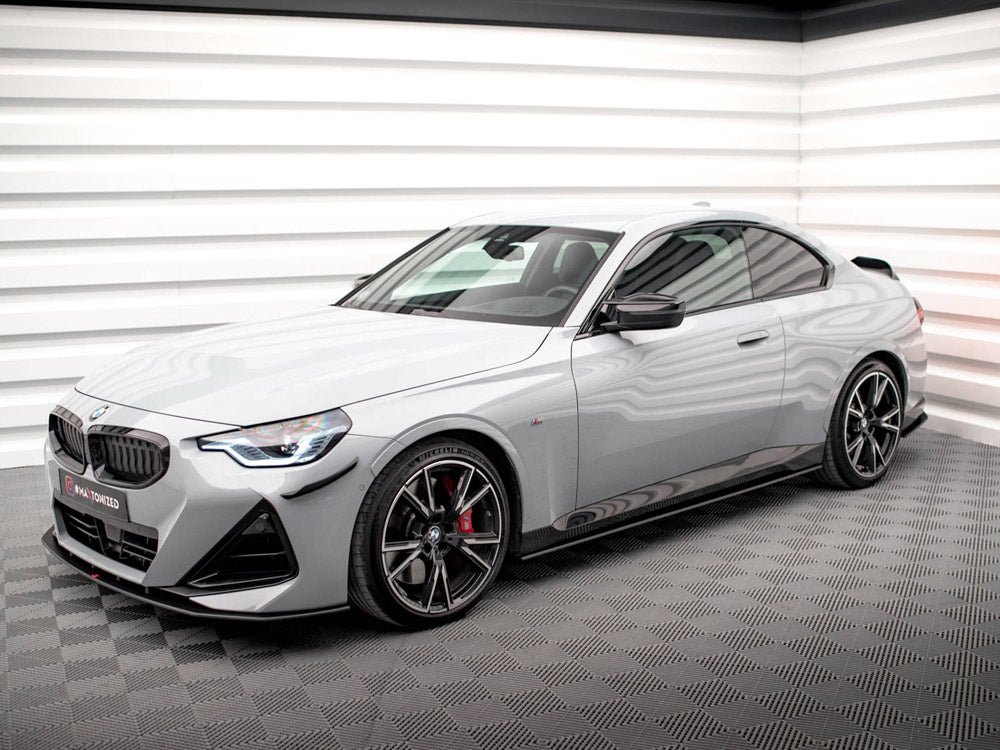 Street PRO Side Skirts Diffusers compatible with BMW 2 Coupe M-Pack / M240i G42