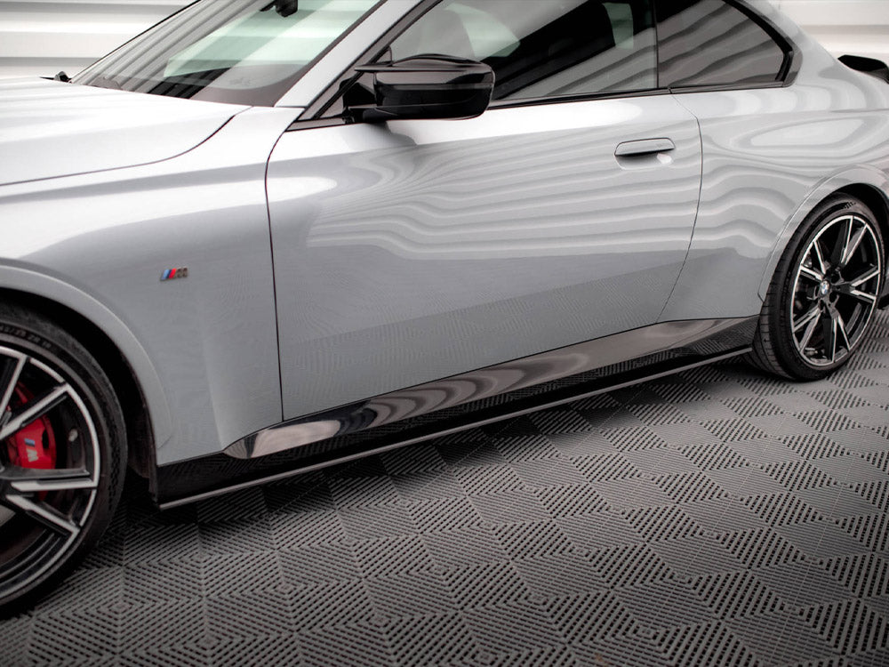 Street PRO Side Skirts Diffusers compatible with BMW 2 Coupe M-Pack / M240i G42