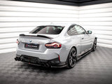 Rear Side Splitters V.2 compatible with BMW 2 Coupe M240i G42