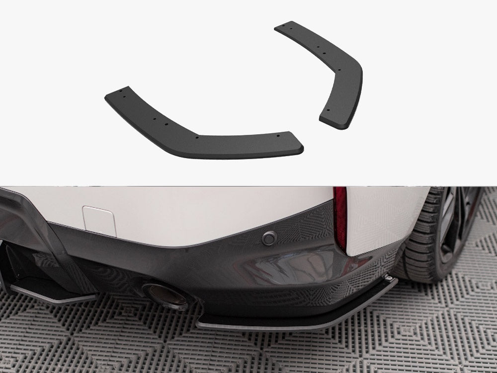Street Pro Rear Side Splitters compatible with BMW 2 Coupe M-Pack G42