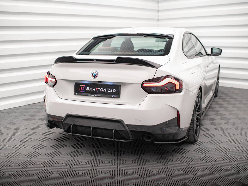 Street Pro Rear Side Splitters compatible with BMW 2 Coupe M-Pack G42