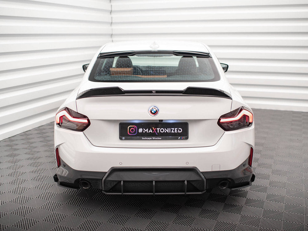 Street Pro Rear Side Splitters + Flaps BMW 2 Coupe M-Pack G42