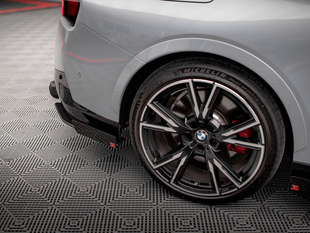 Street Pro Rear Side Splitters + Flaps BMW 2 Coupe M240i G42