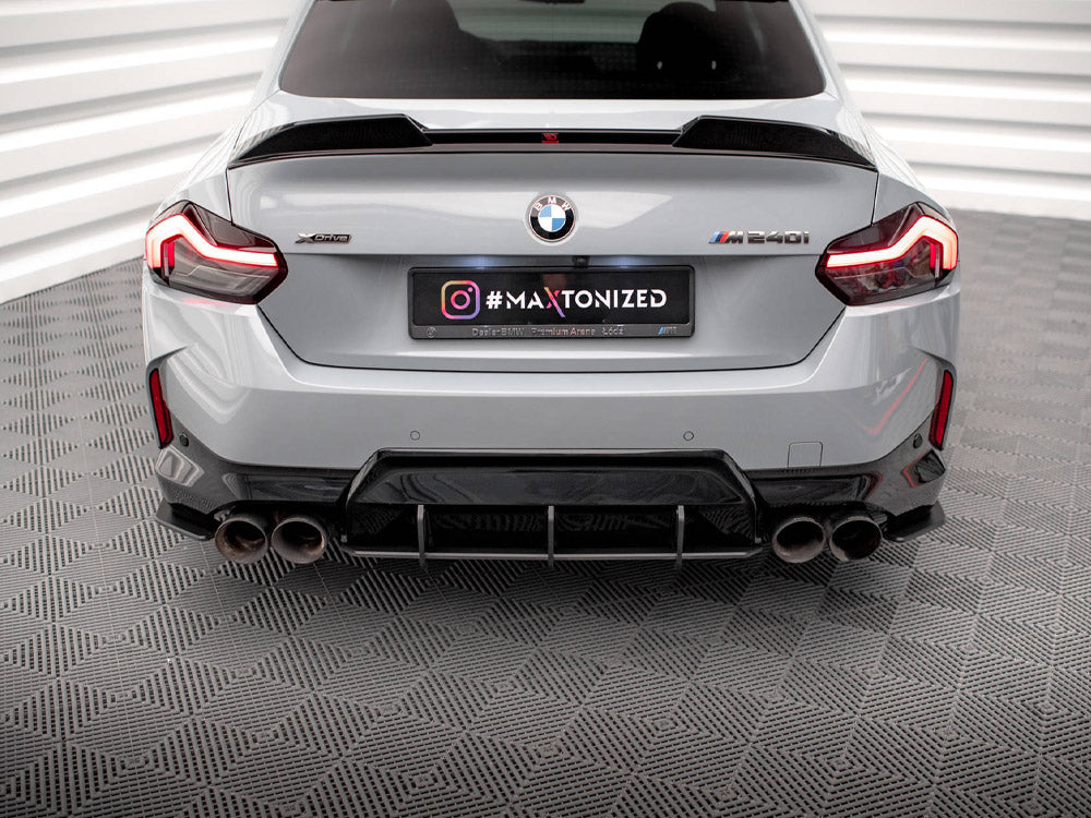 Street Pro Rear Diffuser compatible with BMW 2 Coupe M240i G42