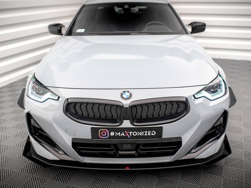 MAXTON DESIGN Front Bumper Wings (Canards) BMW 2 Coupe M-Pack / M240i G42