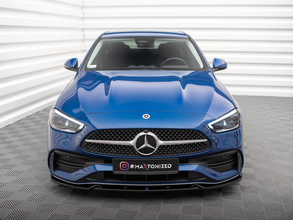 Front Splitter V.1 compatible with Mercedes-Benz C AMG Line / 43 AMG W206