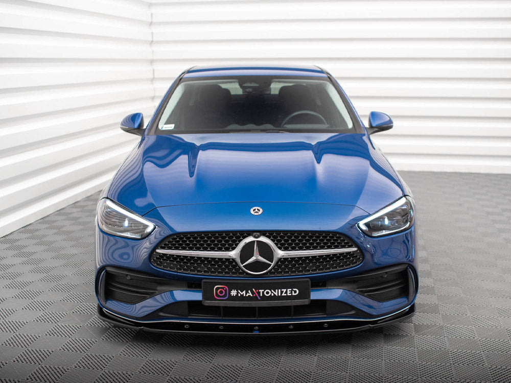 Front Splitter V.2 compatible with Mercedes-Benz C AMG Line / 43 AMG W206