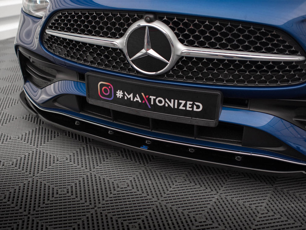 Front Splitter V.2 compatible with Mercedes-Benz C AMG Line / 43 AMG W206
