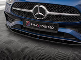 Front Splitter V.2 compatible with Mercedes-Benz C AMG Line / 43 AMG W206